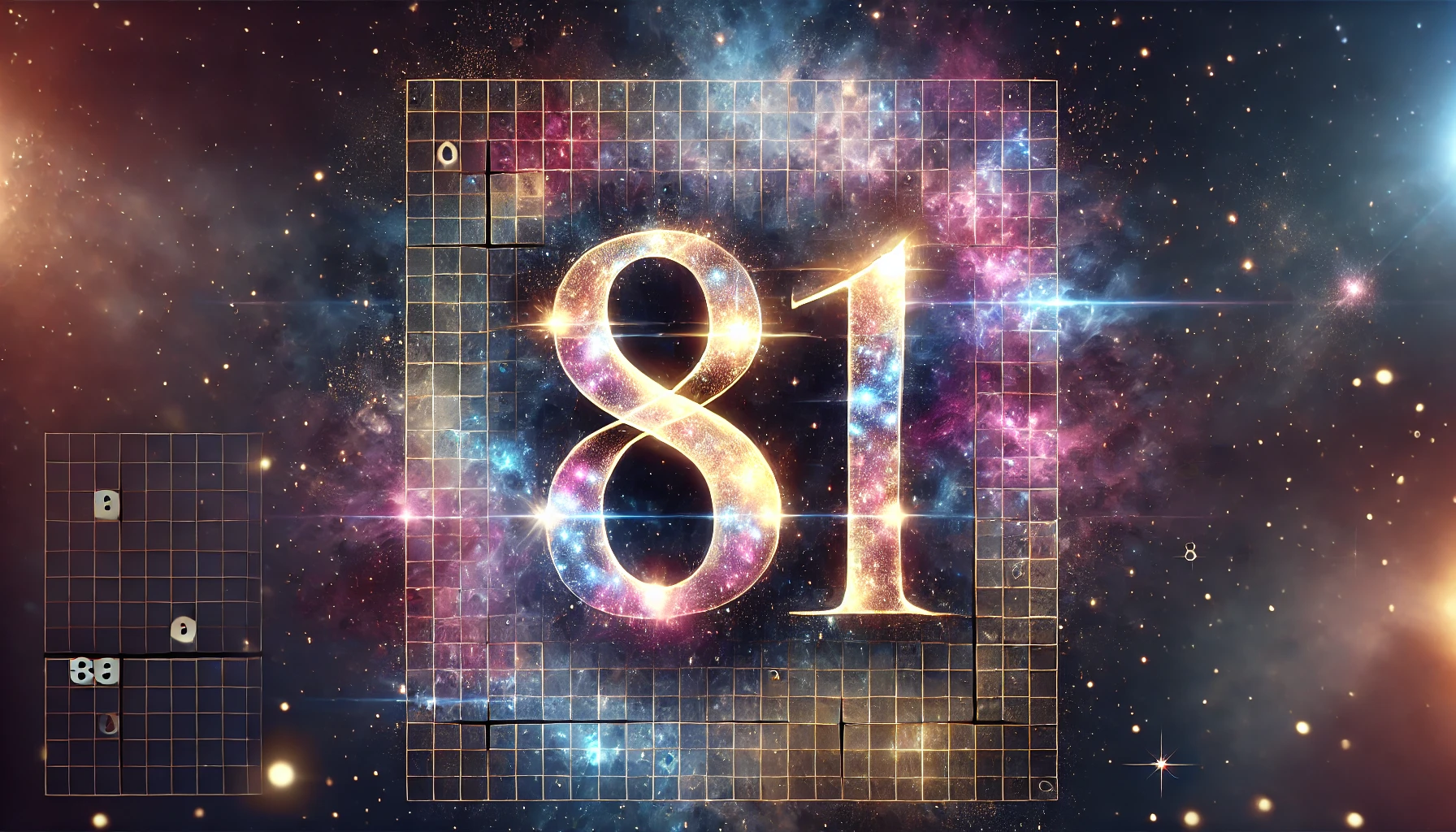 81 unique number-color pairs in Suirodoku — visual representation of all combinations